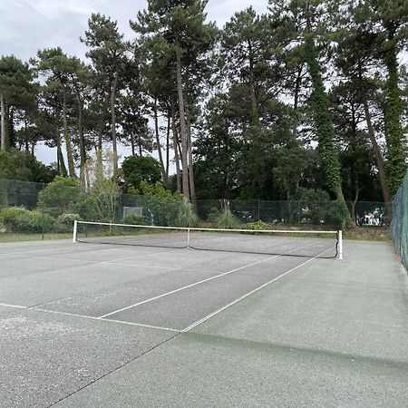 Chalet Paisible A La Plage, Piscine Et Tennis Ondres Bagian luar foto