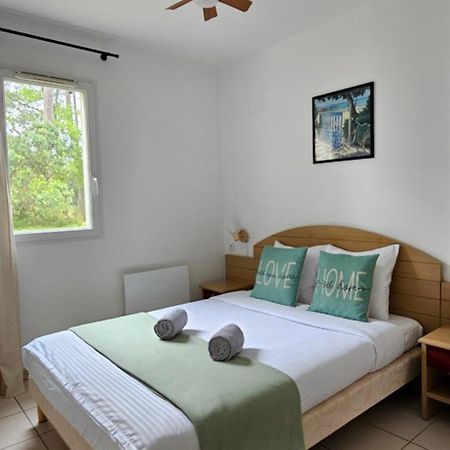 Chalet Paisible A La Plage, Piscine Et Tennis Ondres Bagian luar foto