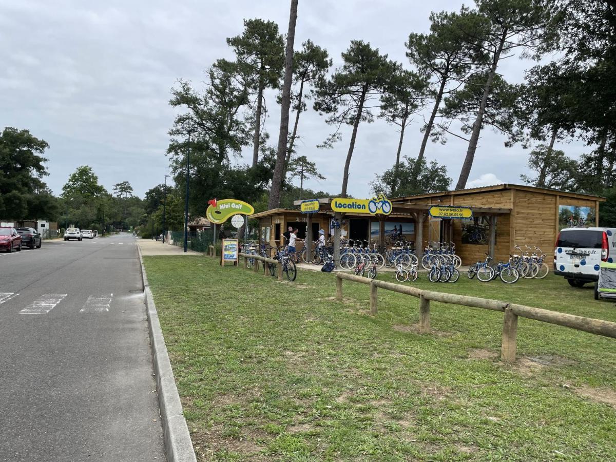 Chalet Paisible A La Plage, Piscine Et Tennis Ondres Bagian luar foto