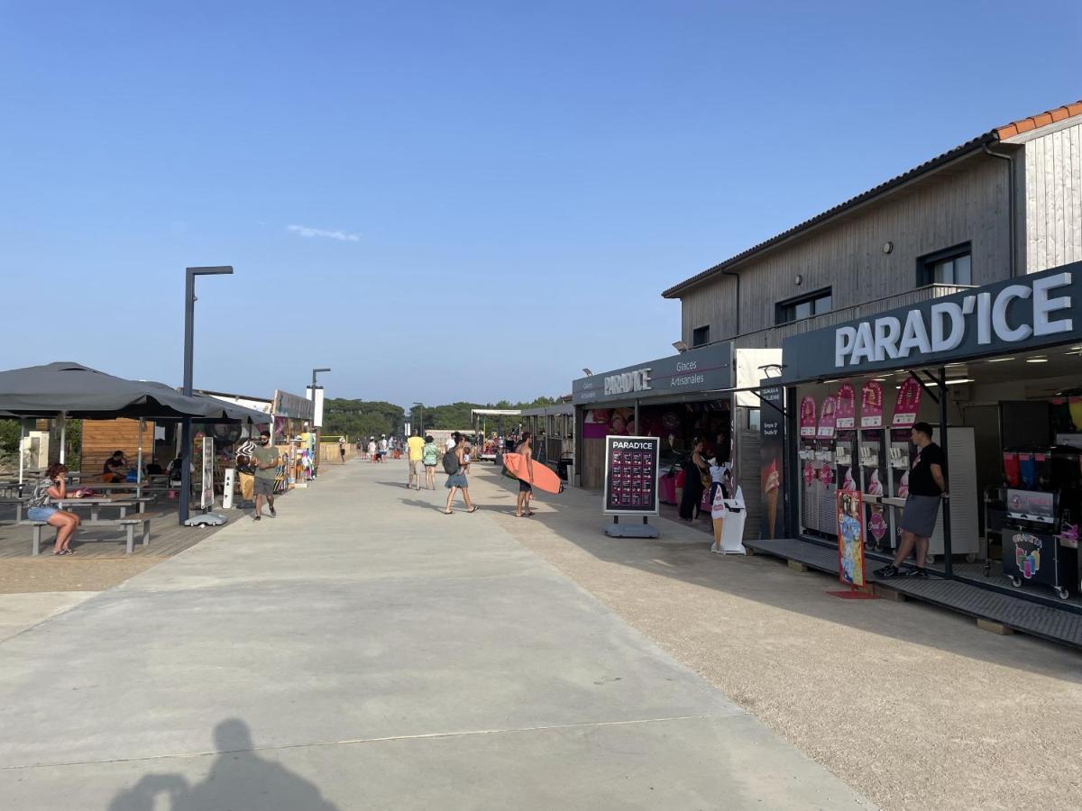 Chalet Paisible A La Plage, Piscine Et Tennis Ondres Bagian luar foto
