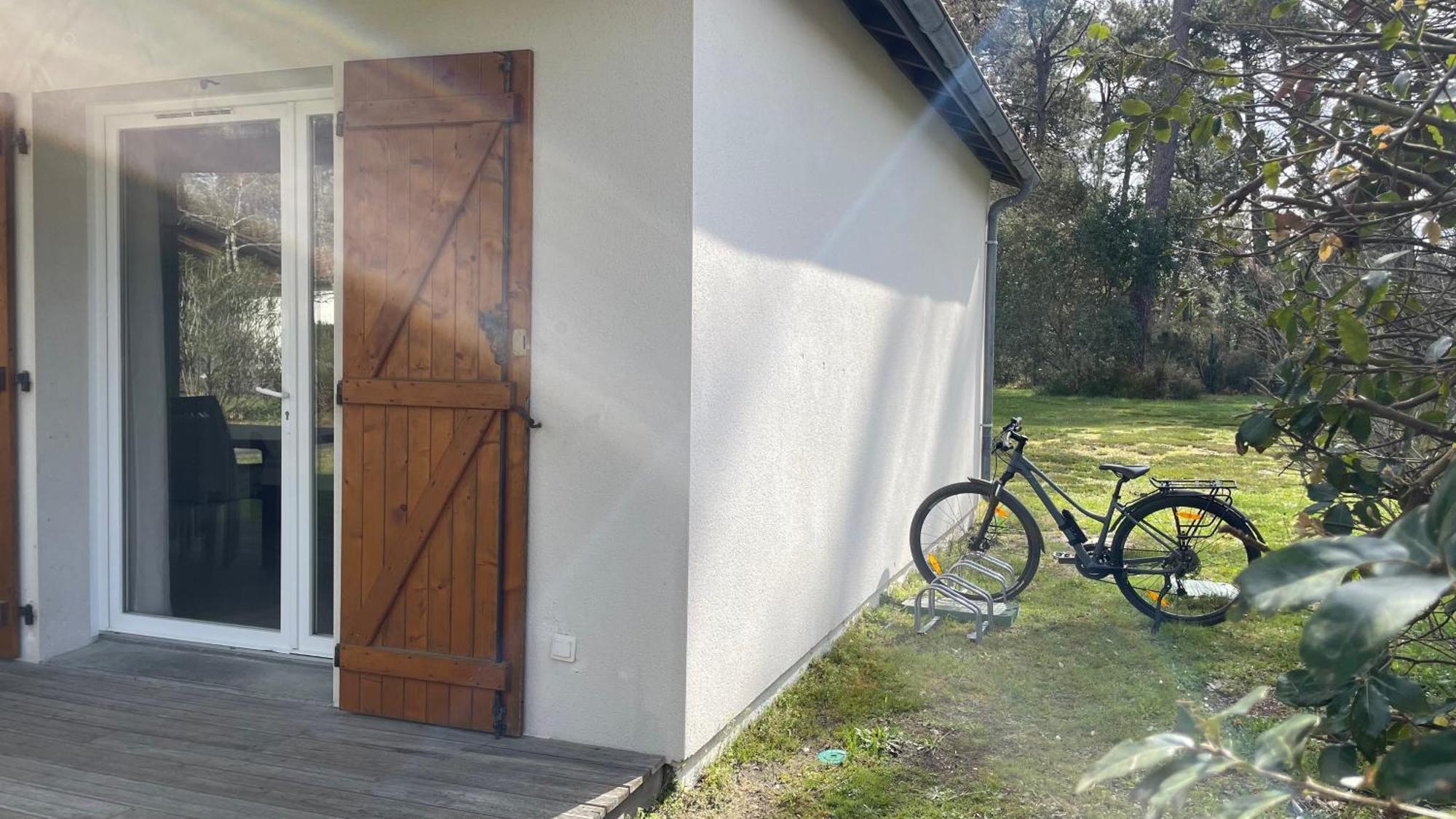 Chalet Paisible A La Plage, Piscine Et Tennis Ondres Bagian luar foto