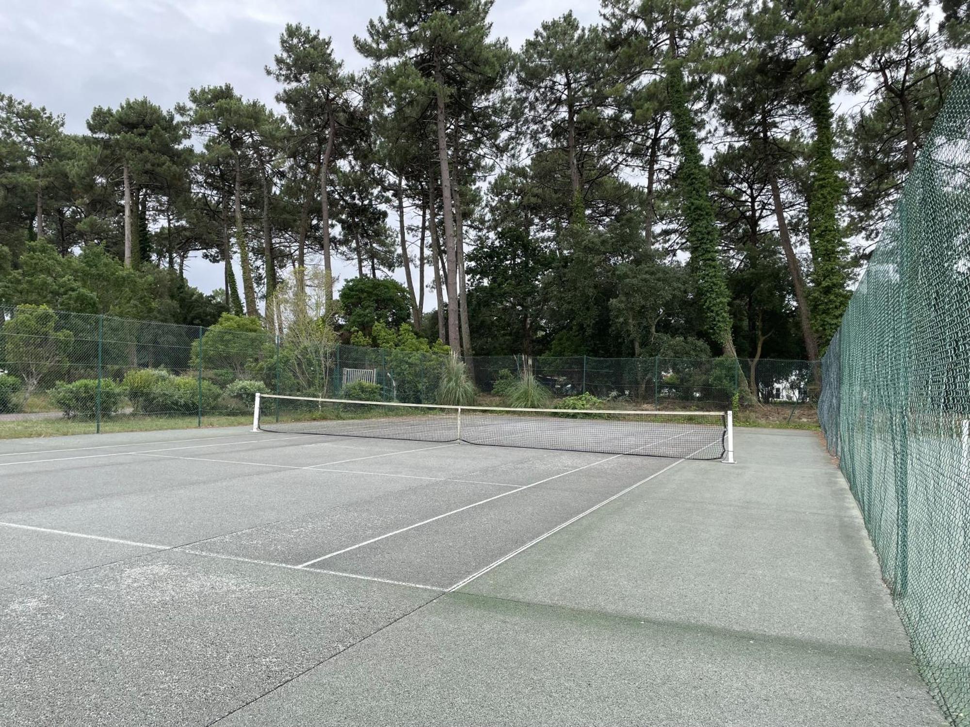 Chalet Paisible A La Plage, Piscine Et Tennis Ondres Bagian luar foto