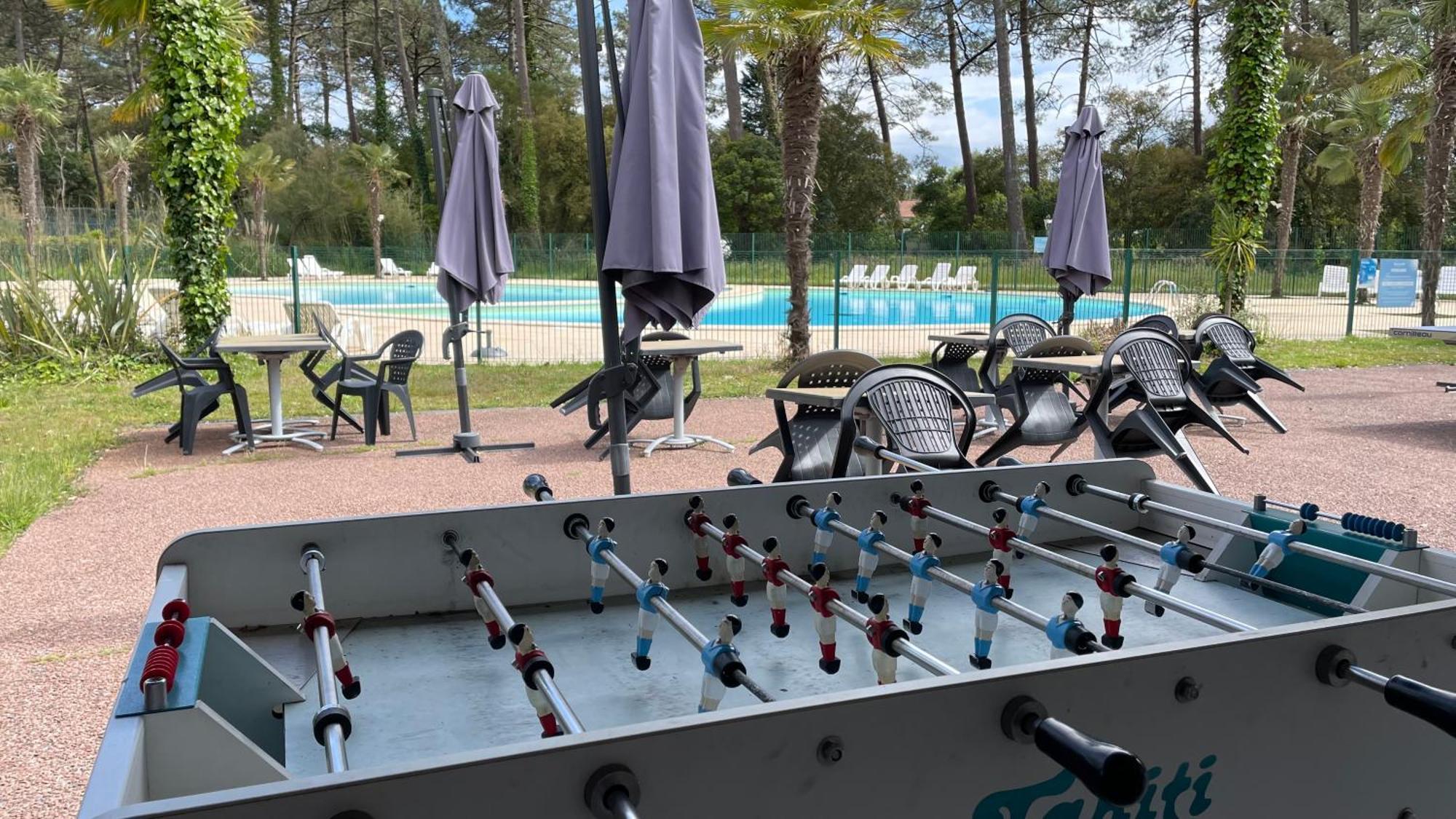 Chalet Paisible A La Plage, Piscine Et Tennis Ondres Bagian luar foto
