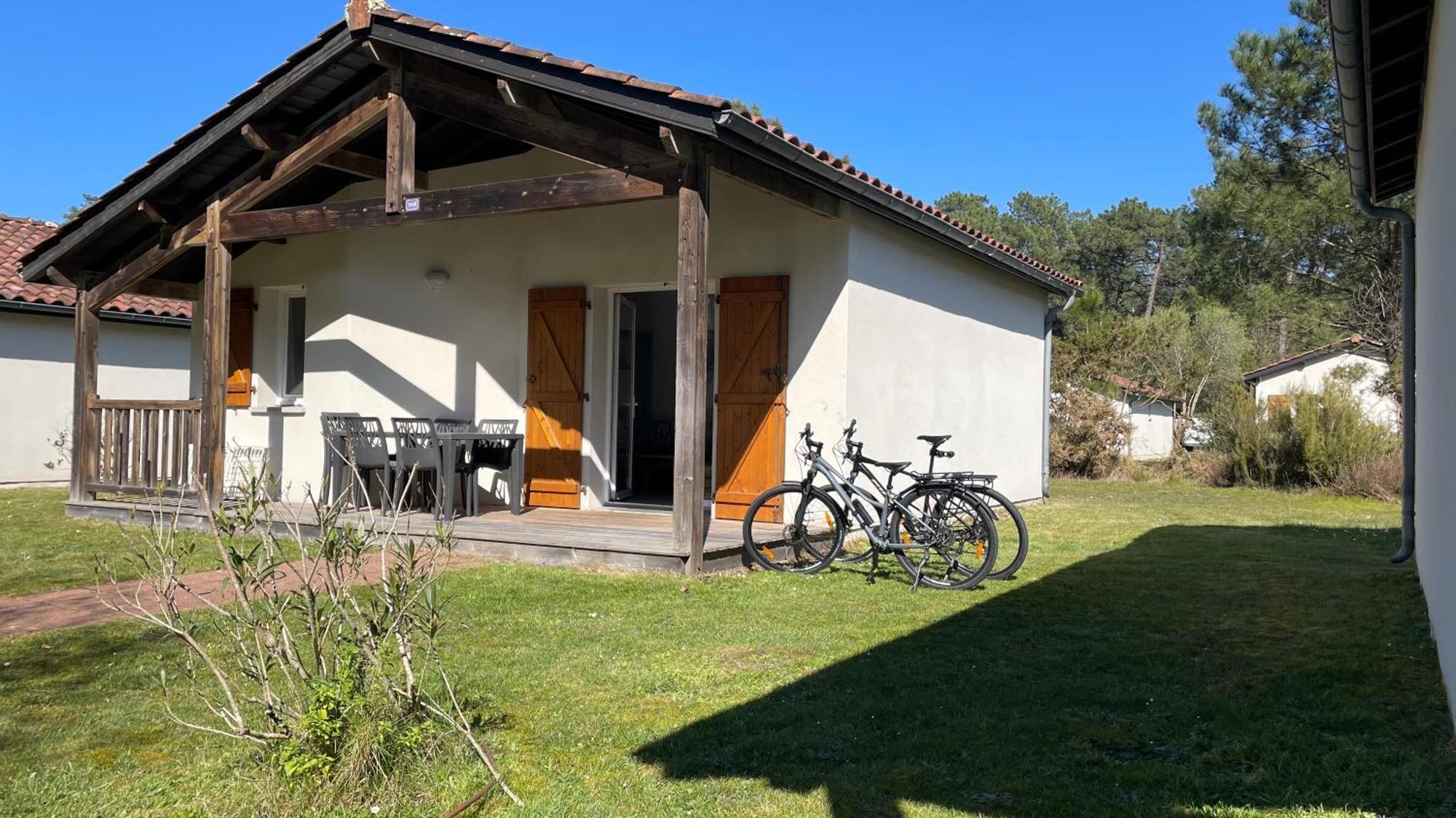 Chalet Paisible A La Plage, Piscine Et Tennis Ondres Bagian luar foto
